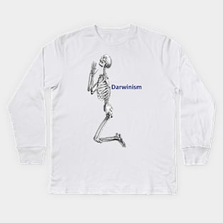 darwinism Kids Long Sleeve T-Shirt